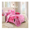 3D Active Printing Bed Quilt Duvet Sheet Cover 4PC Set Upscale Cotton  001 - Mega Save Wholesale & Retail