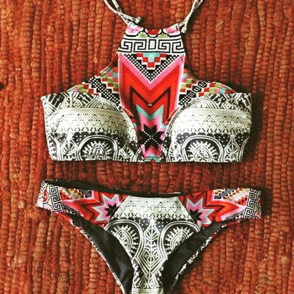 Printing Bikini Women Swimwear Swimsuit Bathing Suit  15069 - Mega Save Wholesale & Retail - 1