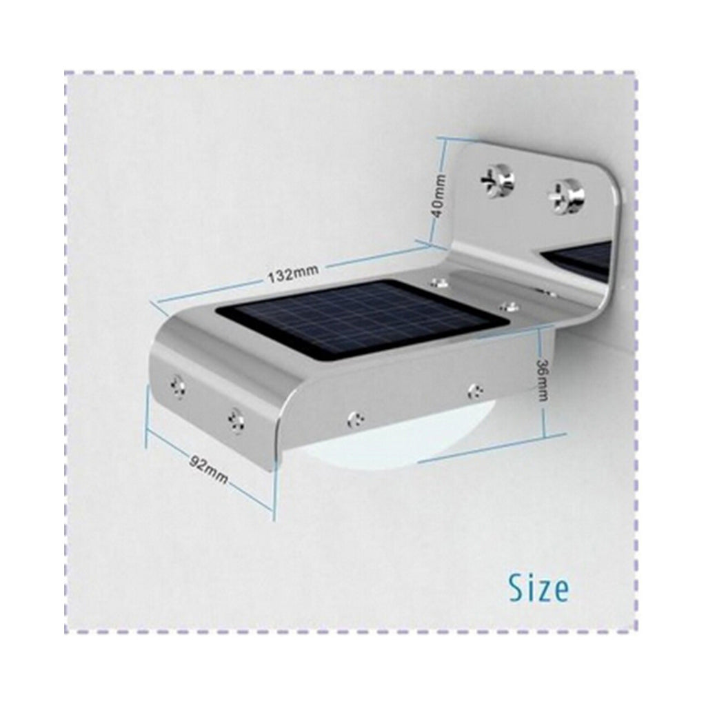 Manufacturers of Solar Human Infrared Sensor Lights Outdoor Sound and Light Control Lamp 16LED Wall Lamp Lawn Garden Now - Mega Save Wholesale & Retail - 3
