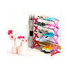 15 Pairs 5 Tier Level Stackable Space Saving Shoes Rack Organizer Storage Shelf - Mega Save Wholesale & Retail