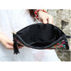 Fashioanble National Style Handbag Vintage Woman Embroidery Small Bag Coin Case   Pansies - Mega Save Wholesale & Retail - 3