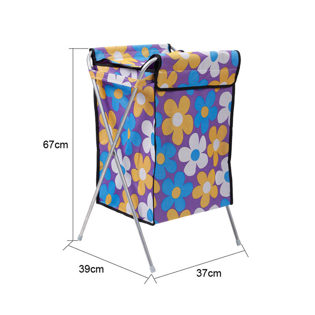 Supply 600D Oxford cloth covered laundry basket Laundry basket laundry basket Storage basket large foldable washable   coffee - Mega Save Wholesale & Retail - 3