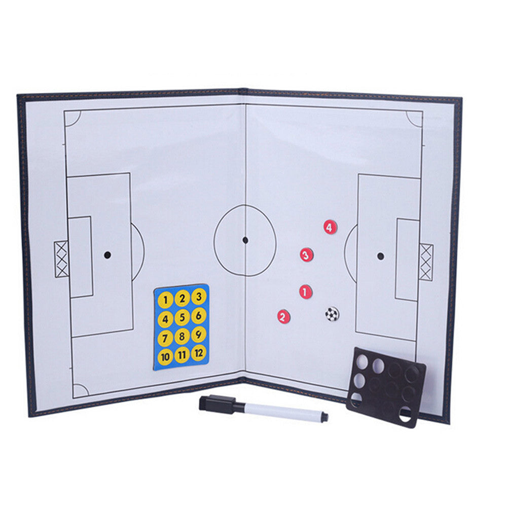 Foldable markers tactics coaching board Soccer/Football Sport strategy board Coaches Tactic Folder - Mega Save Wholesale & Retail - 3