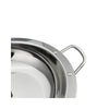 2 PCT special thick stainless steel broadside ears dry pan alcohol stove Stewed broadside Bar Ding   24CM - Mega Save Wholesale & Retail