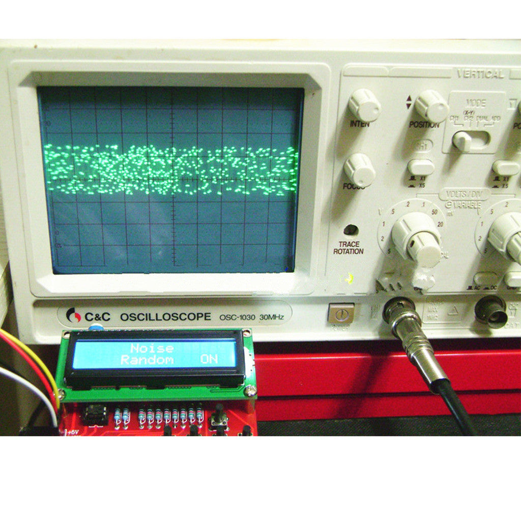 DDS function generator square wave pulse triangle sine sawtooth noise generator DIY kit - Mega Save Wholesale & Retail - 3