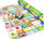 Kids Play Crawl Gym Picnic Mat Pad Rug Double SidedWa 1.5 x 1.8M