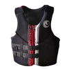 L004 L010 L011 Life Jacket Surfing Fishing Drifting Vest   black   S