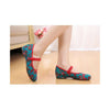 Old Beijing Cloth Shoes Slipsole Small Flower National Style Embroidered Shoes D