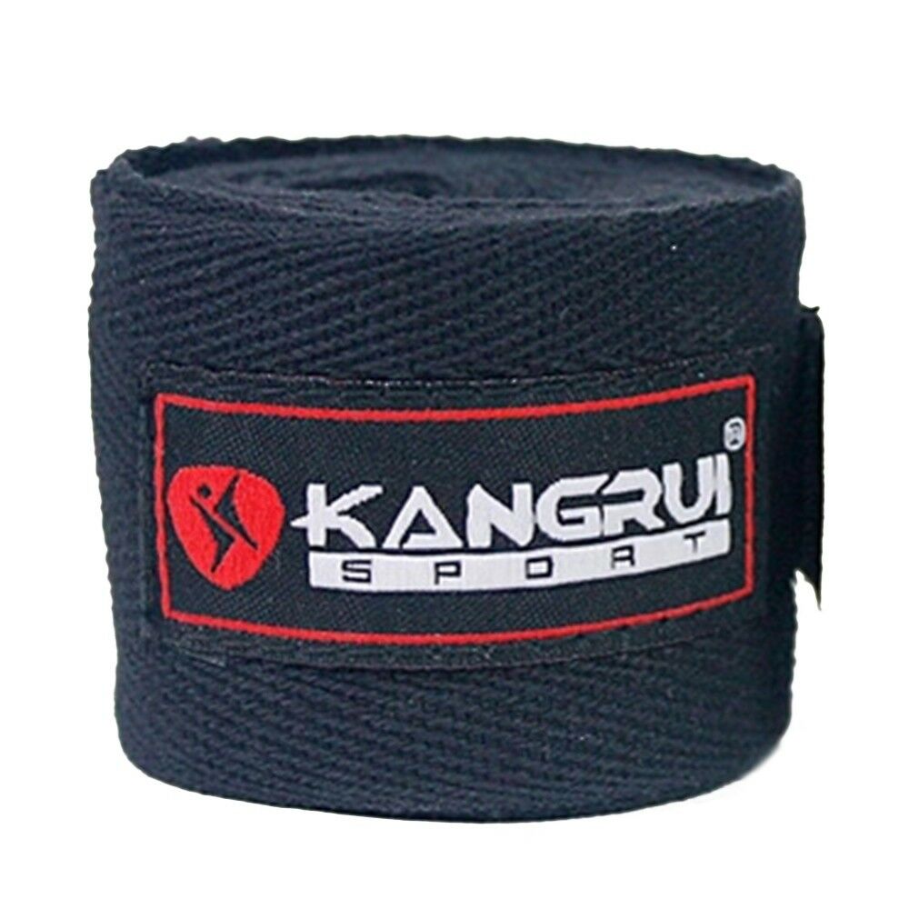 Boxing Free Combat Taekwondo Hand Wraps black