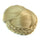 12x10cm European Vintage Chignon Hair cap Pack Double Braids Wig Bun Gold Blonde