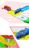 DIY children puzzle assembled three-track car simulation model toy car park suit