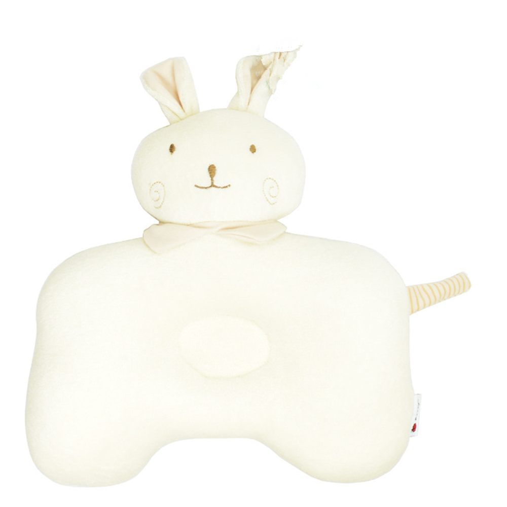 infant organic cotton animal shape pillow baby pillow both backs  positional