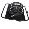 two wheel foldable bicycle bike trailer luggage barrow baggage car cargo trailer