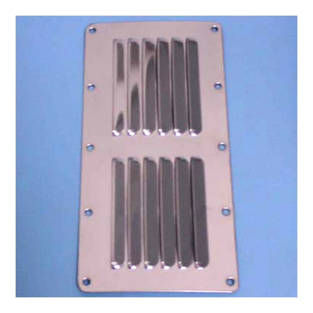 Stamped Louvered Vent Stainless Steel Yacht 01