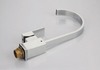 Rotative Wasserfall Küchen Armatur Chrom Messing 30cm