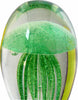 Jellyfish Paperweight Glow in the Dark WITH LED BASE Multicolor Jellyfish Green