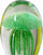 Jellyfish Paperweight Glow in the Dark WITH LED BASE Multicolor Jellyfish Green