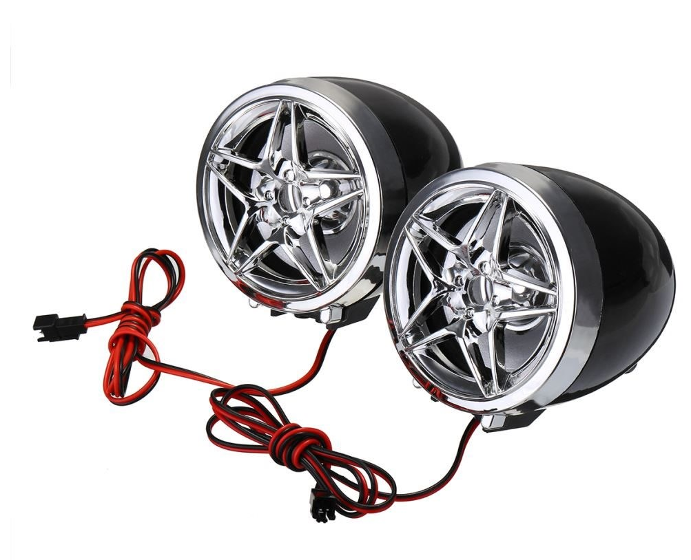 Motorcycle Handlebar Amplifier Radio Stereo Speaker MP3 FM Player with Bluetooth
