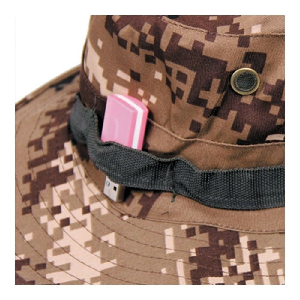 Outdoor Casual Combat Camo Ripstop Jungle Sun Hat Cap Fishing Hiking insignia