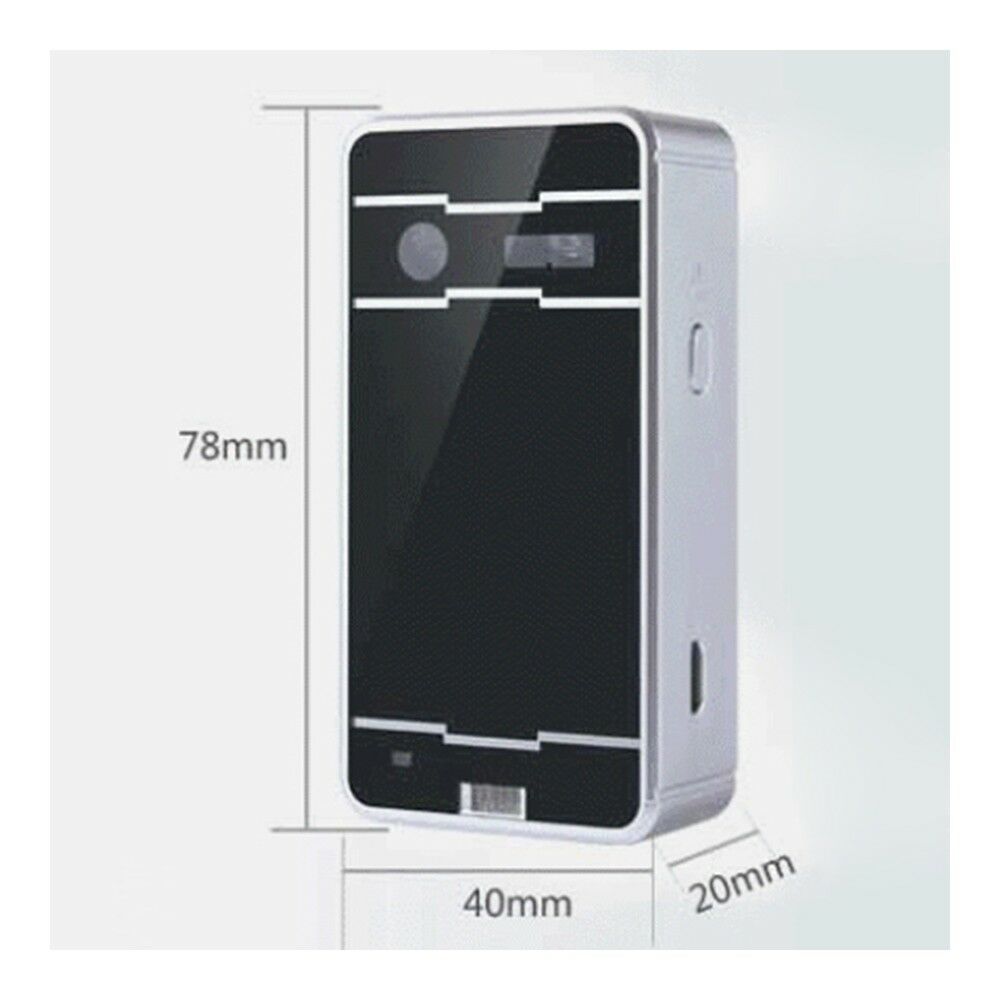 Wireless Bluetooth Laser Virtual Keyboard   Black