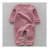 Infant Baby One-pieces Boy Girl Thick Warm 0-1-2 years old :red coffee(rose) 66c