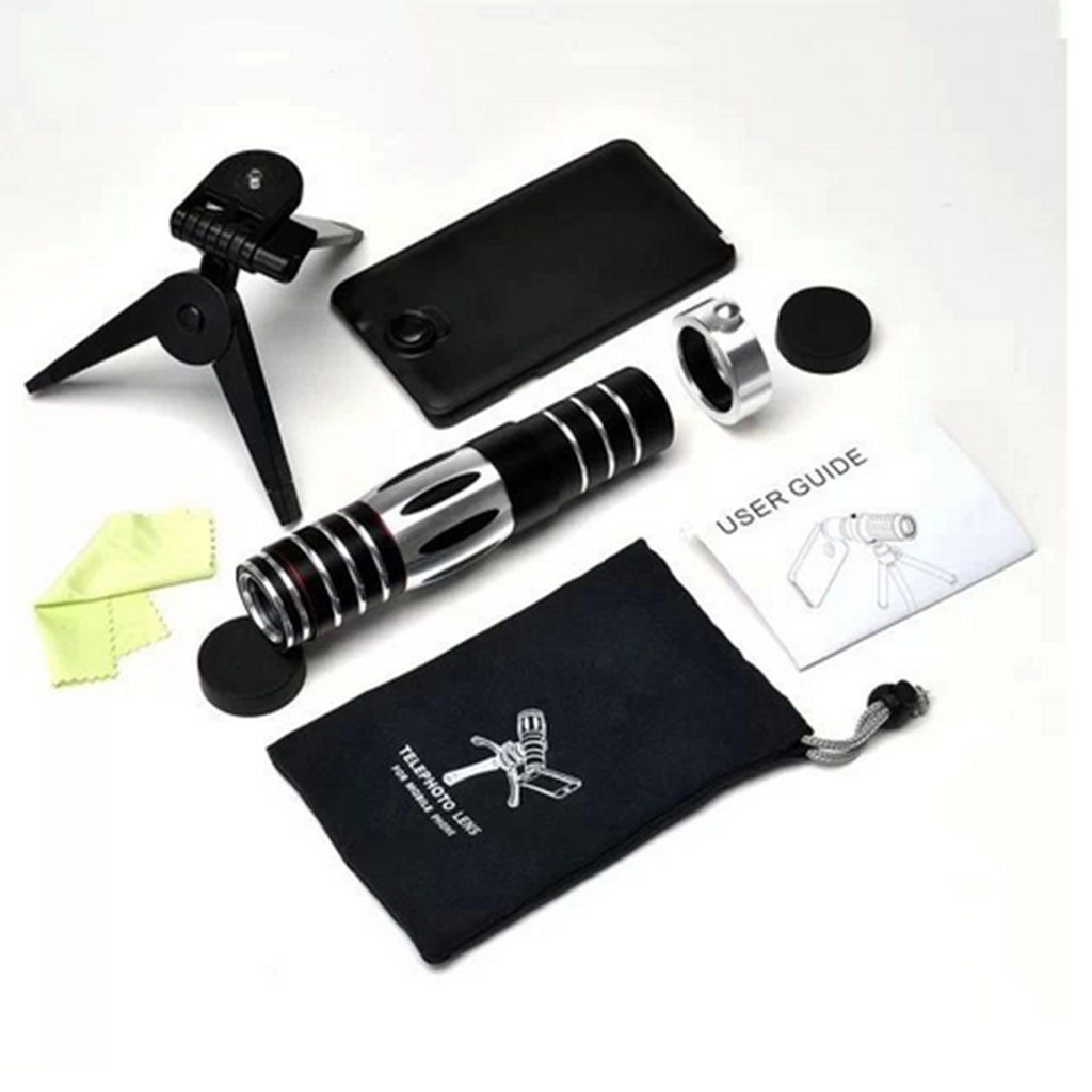 Mobile Phone Universal Zoom Telescope Optical  Long Lens Night Vision