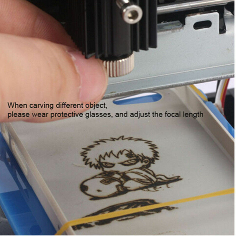500mW DIY Laser Engraving Machine USB Carving Printer Machine CNC Printer