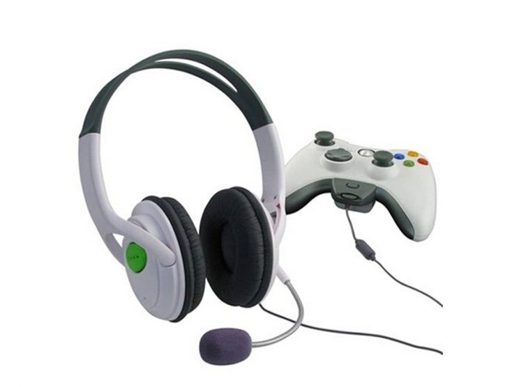 Auriculares Auriculares con Micrófono para Xbox 360 Mando