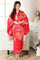 Vintage Retro Luxurious Japanese Garment Kimono Cosplay Costume Yukata Gown Red