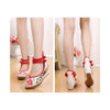 Old Beijing Cloth Shoes Embroidered Shoes High Heeled Shoes Woman National Style
