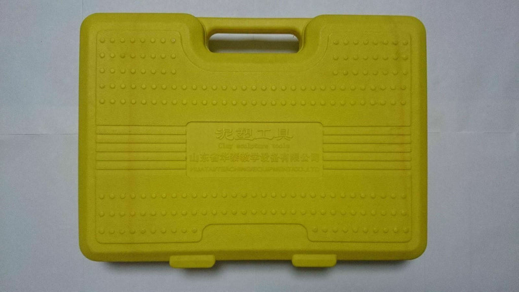 19 Pcs Clay Pottery Sculpture Tool Set Box Carving Modeling Tool DIY Craft