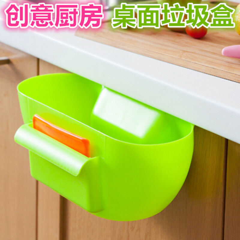 kitchen gadget kitchen trash can hang plastic storage box