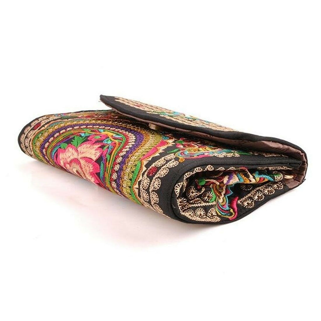 Yunnan National Style Woman's Emboridery Evening Banquet Bag Handbag Chinese Sty