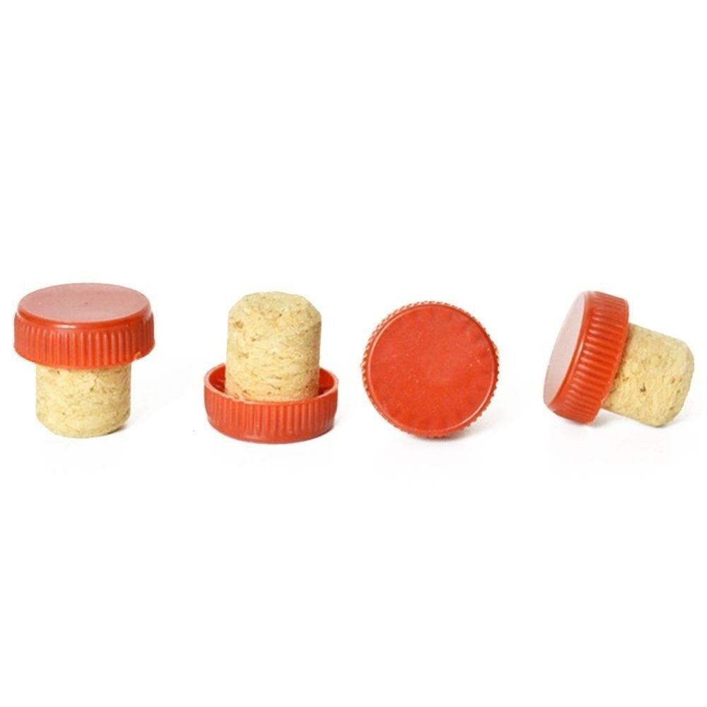 10pcs T shape Wood Wine Stopper Cork Homemade Wine Making Bordeaux