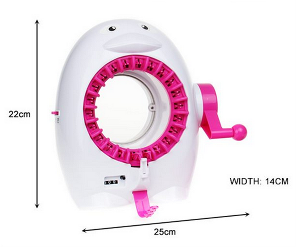 Kids Knitting Machine Toy DIY Craft Educational