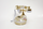 Vintage Antique Retro Caller ID Handset Desk Ceramic Telephone Handfree White