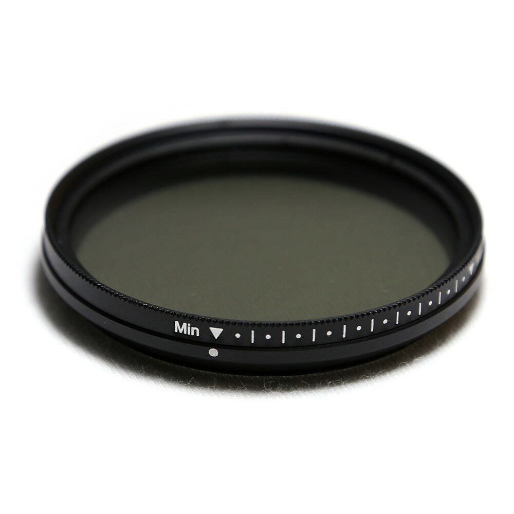 67mm Neutral Density Variable Fader Filter Lens ND2 ND4 ND8 ND400