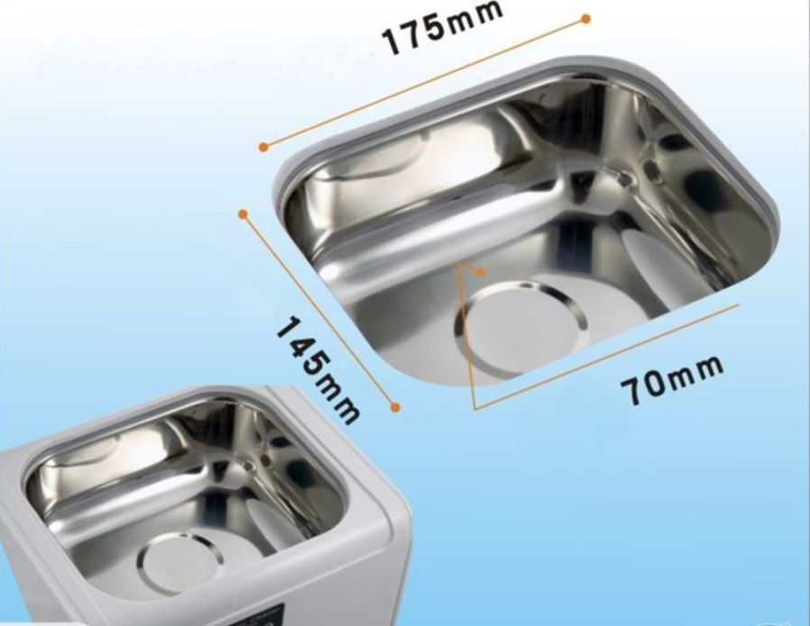 Professional DIGITAL ULTRASONIC CLEANER 70W 1400ml 110v or 220v