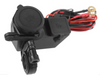 Motorcycle Cigarette Lighter Dual USB GPS Power Socket Charger Universal