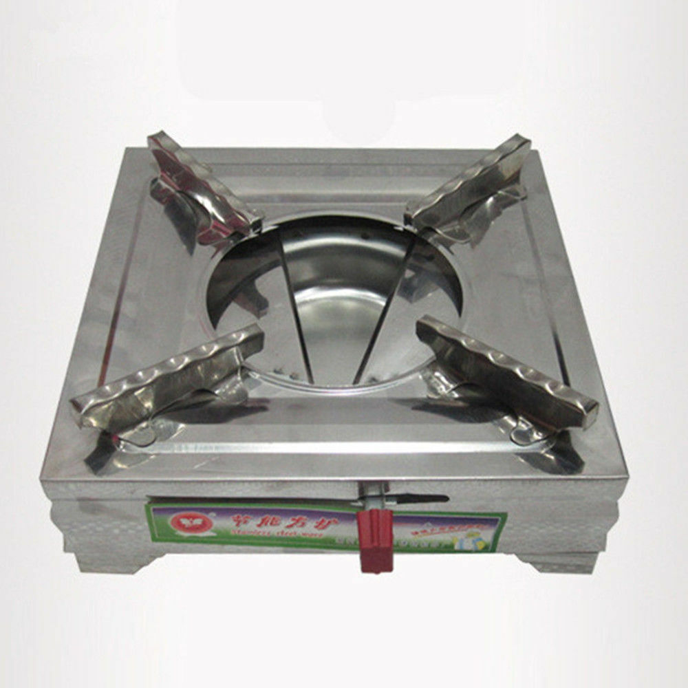 square stainless steel alcohol stove pot with magnetic alcohol stove fire