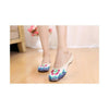 Old Beijing Cloth Shoes National Style Embroidered Shoes Flax Sandals Vintage Sl