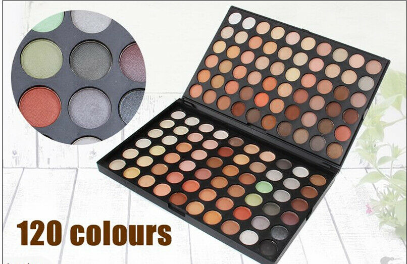 120 Colours Earth Tone Makeup Eye Shadow Palette