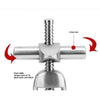 304 Stainless steel Red wine bottle opener Cross screw opener Corkscrew