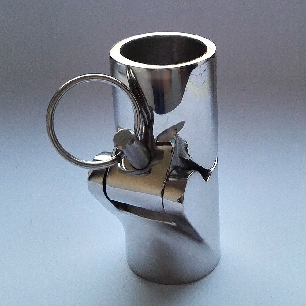 Pipe Connector with Broaching Yacht Marine 22mm Stainless Steel