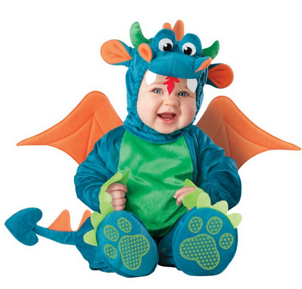 Infant Baby warm costume Animal Anime Cosplay  Bodysuit Toodler Pyjamas Thicken