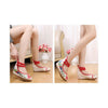 Old Beijing Cloth Shoes Embroidered Shoes High Heeled Shoes Woman National Style