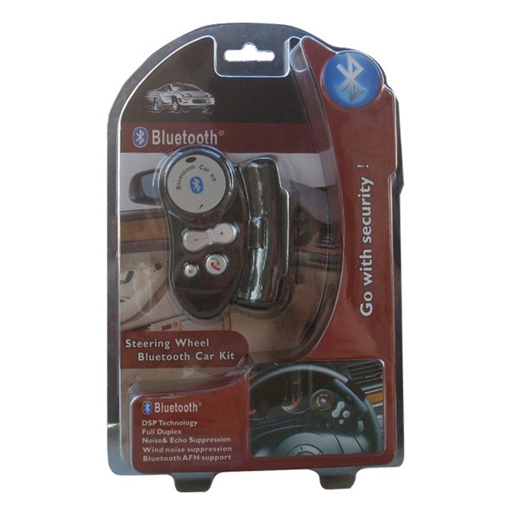 Steering Wheel Hands Free Bluetooth Mp3 Car Kit FM