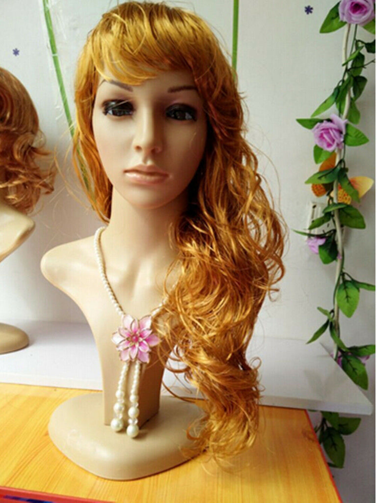 Professional Heavy Female Wig Mannequin  For Wigs Hat Sunglasses Jewelry Display