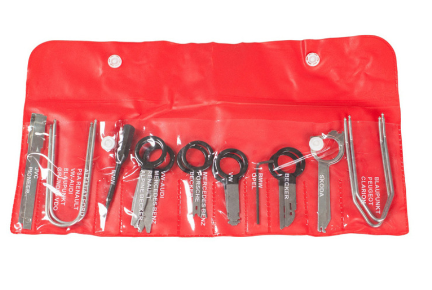 20pcs Car Radio Audio Stereo CD Player Removal Key Tool Kit Set