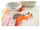 Japan and South Koreashape plastic spoon can handle squirrel vertical spoon